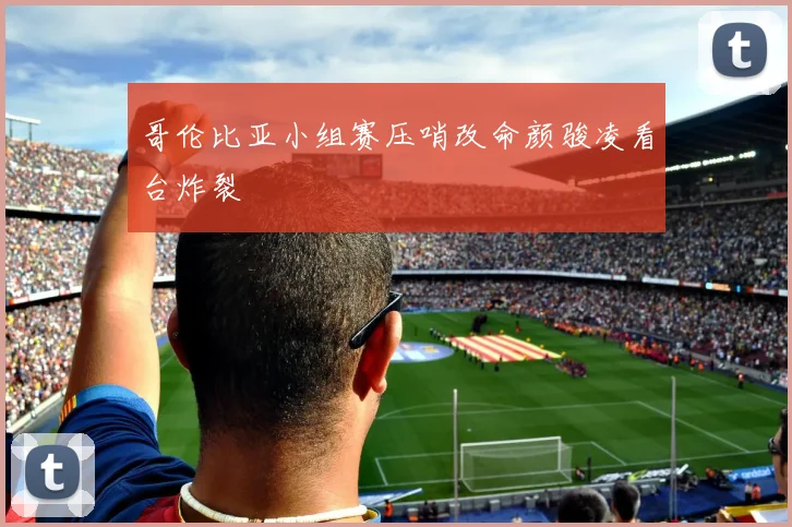 哥伦比亚小组赛压哨改命颜骏凌看台炸裂