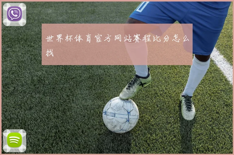 世界杯体育官方网站赛程比分怎么找